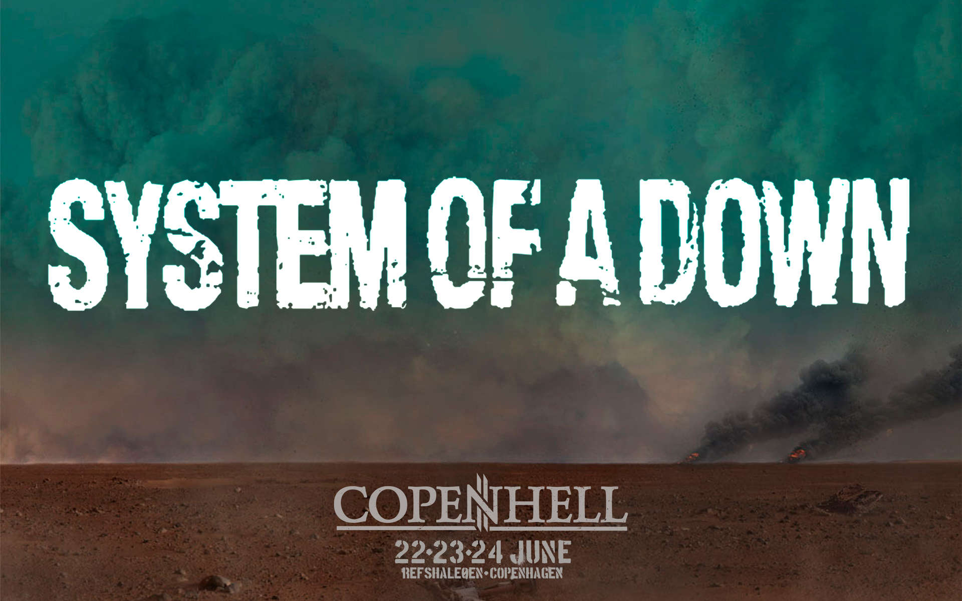 System of a Down til Copenhell!