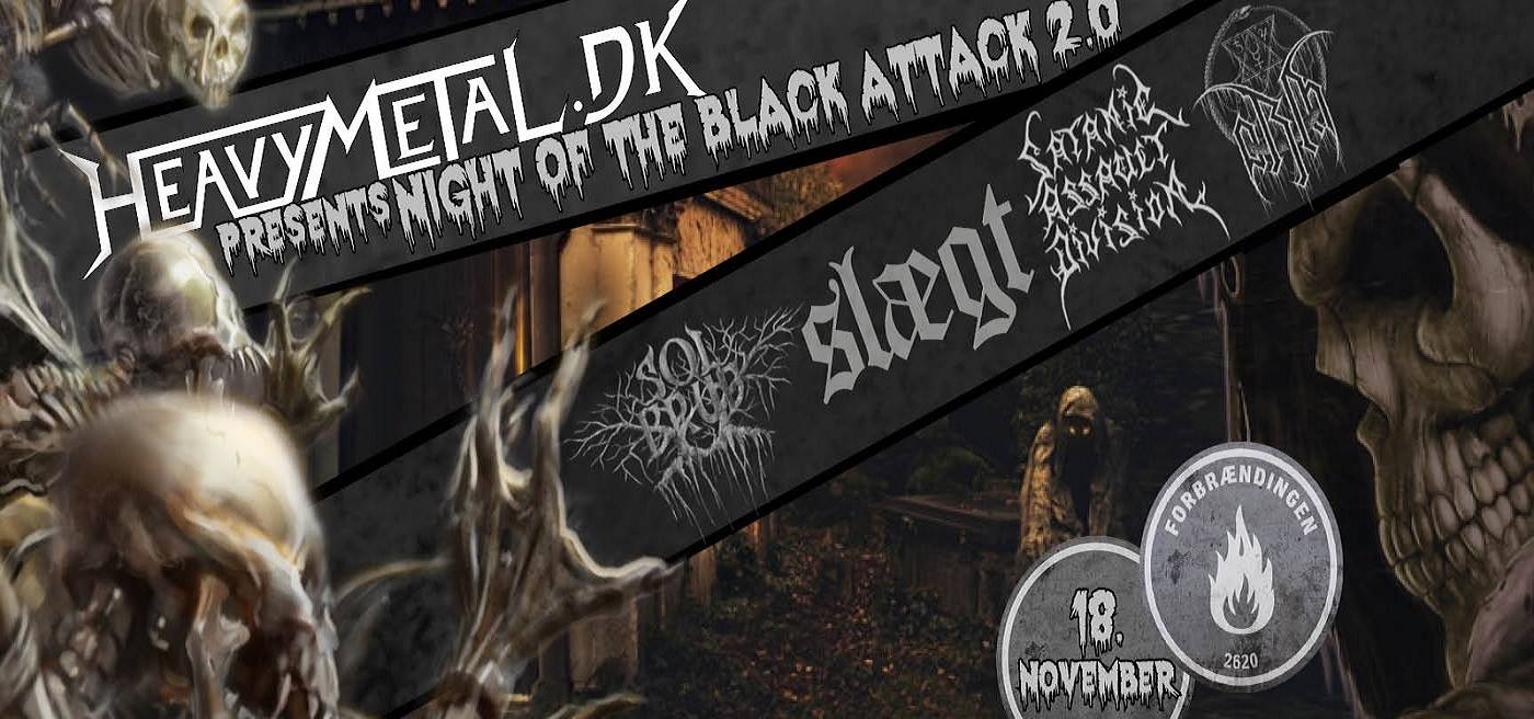 KONKURRENCE – Night of the Black Attack
