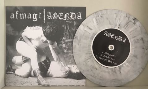 Hardcore punk rock-vinyl med kamplyst