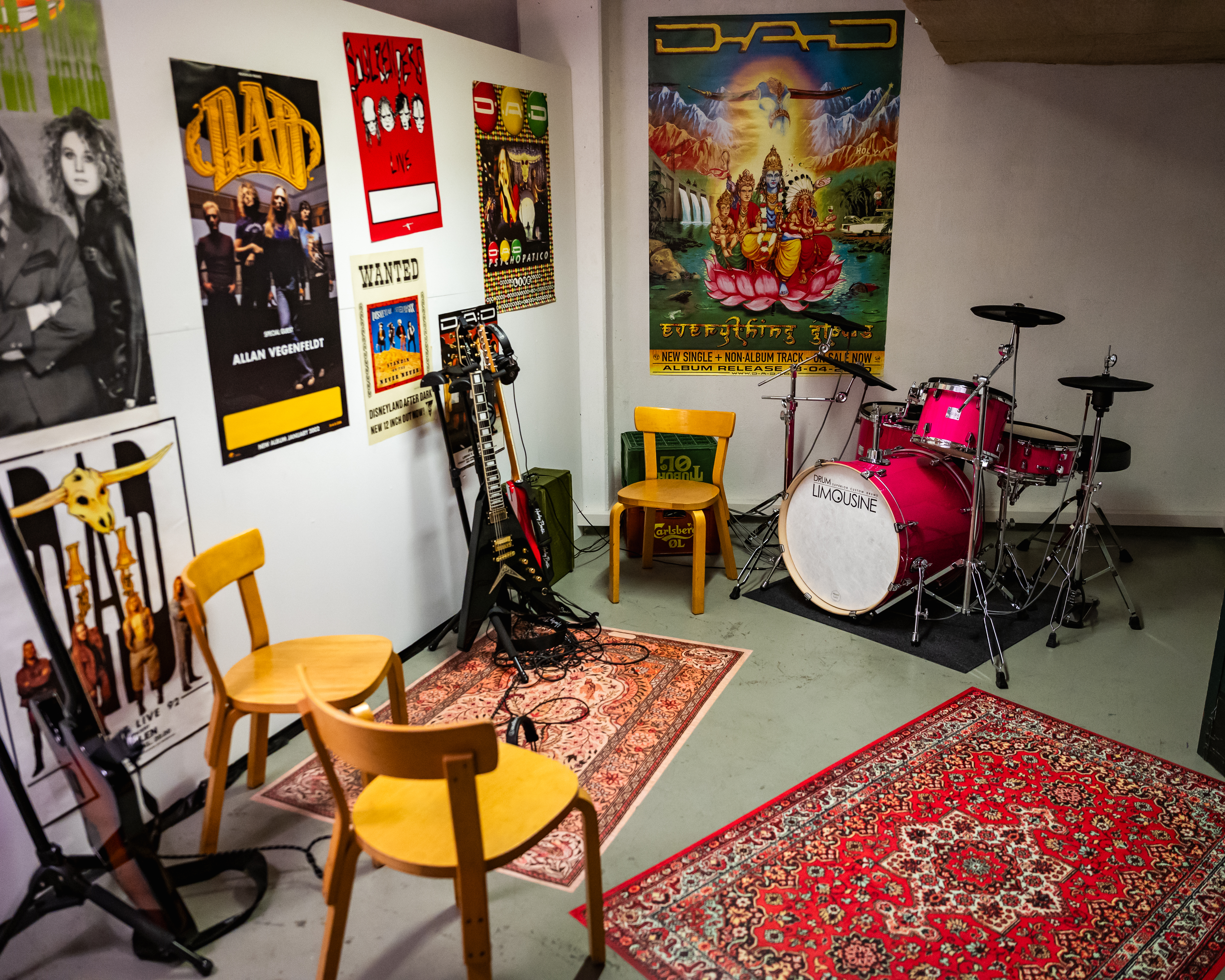 D-A-D udstiller sig selv på Nationalmuseet